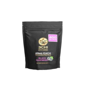 Buy 3Chi Delta 8 THC Gummies Black Raspberry