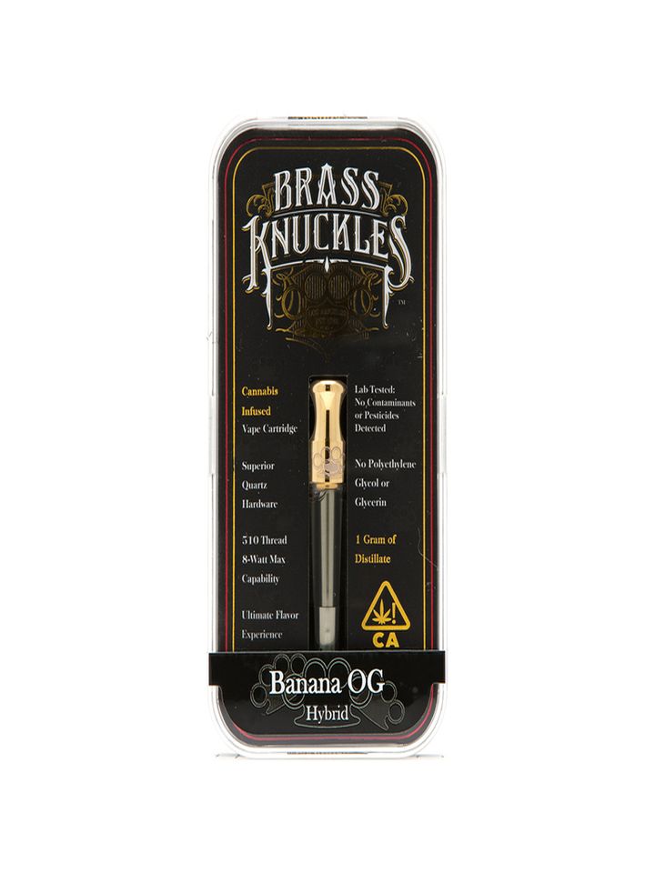 Buy Brass Knuckles Banana OG Vape Cartridge Online