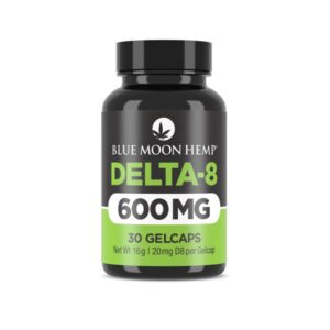 Blue Moon Hemp Delta 8 THC Gel Caps