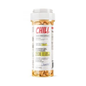 Buy Chill Plus Delta 8 Poppin Gel Capsules – 20X 10mg 20 Count