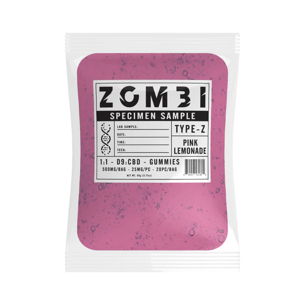 Buy Zombi Delta 9 Gummies 500mg